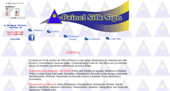 Desktop Screenshot of painelsilk.com.br